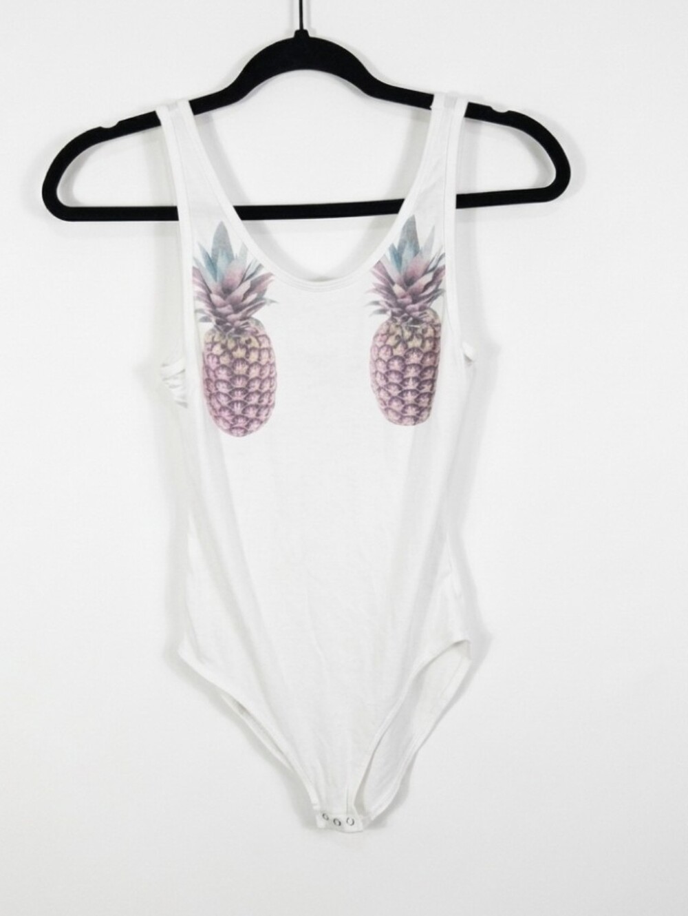 PINK Victoria's Secret pineapple bodysuit
